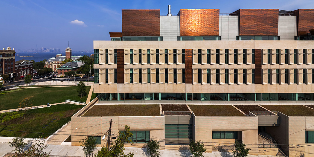 Staten Island Courthouse — West Elevation