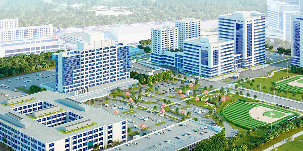 Bronx Mental Health Redevelopment — Site Rendering