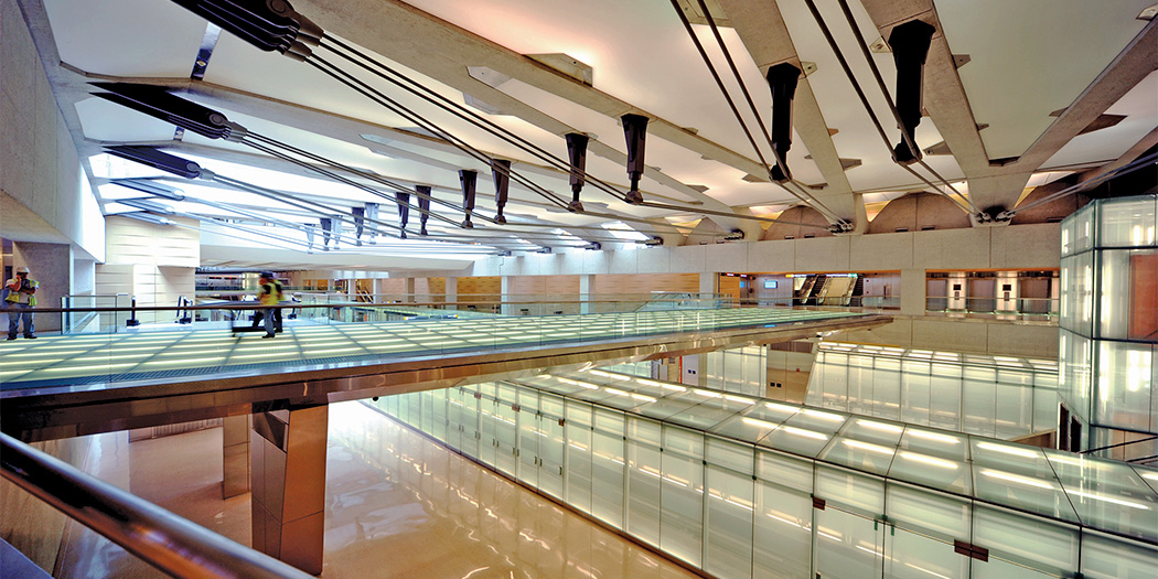 Dulles Airport — People Mover Station Interior